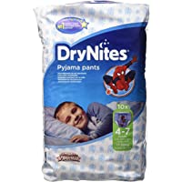 DryNites - Pañales para niños a partir de 4 a 7 años- 10 piezas